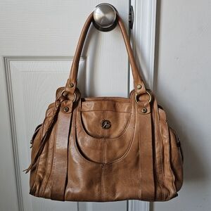 Francesco Biasia Leather Shoulder Bag